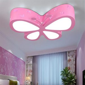 lámpara de techo mariposa