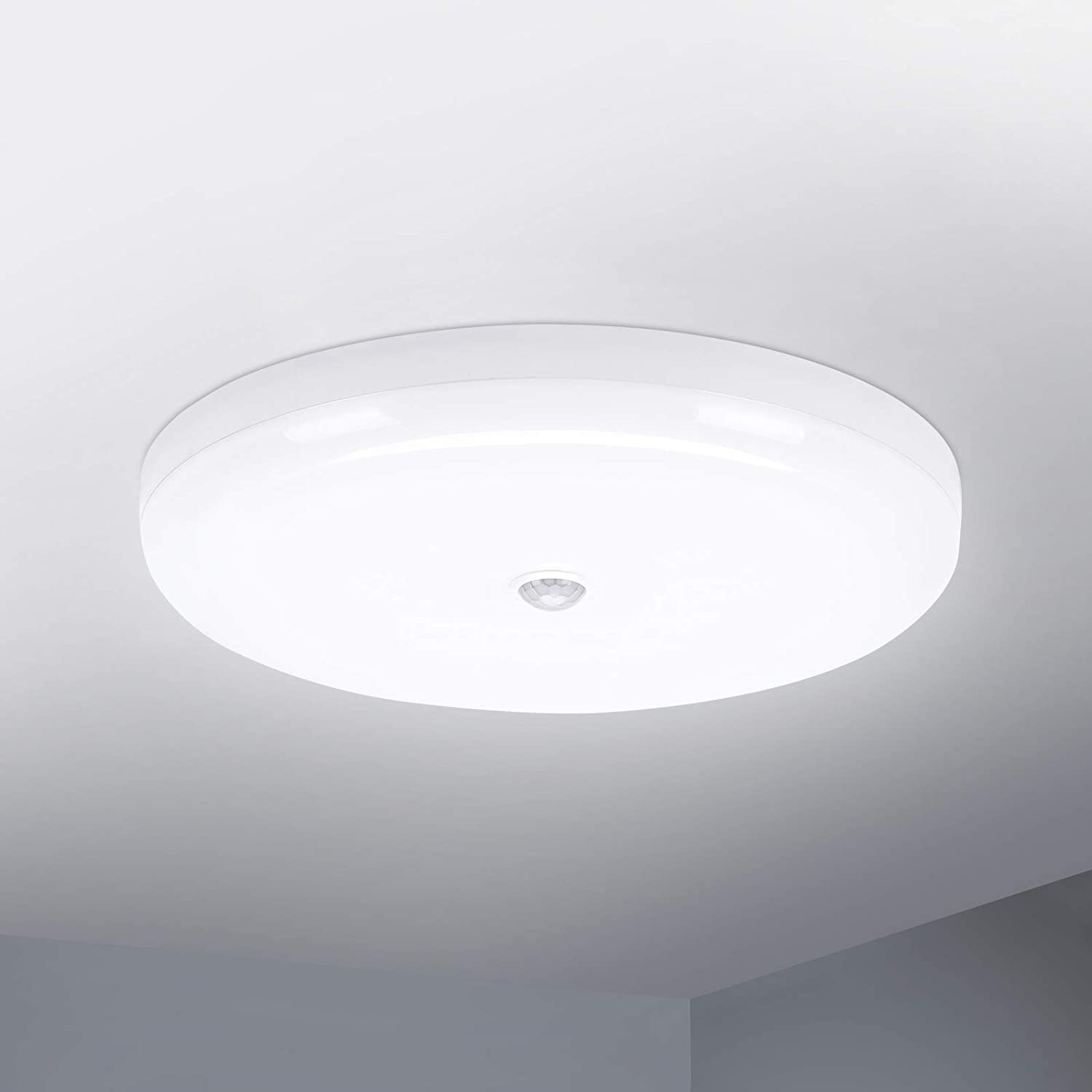 PLAFON LED CON SENSOR DE MOVIMIENTO lampara con sensor de movimiento