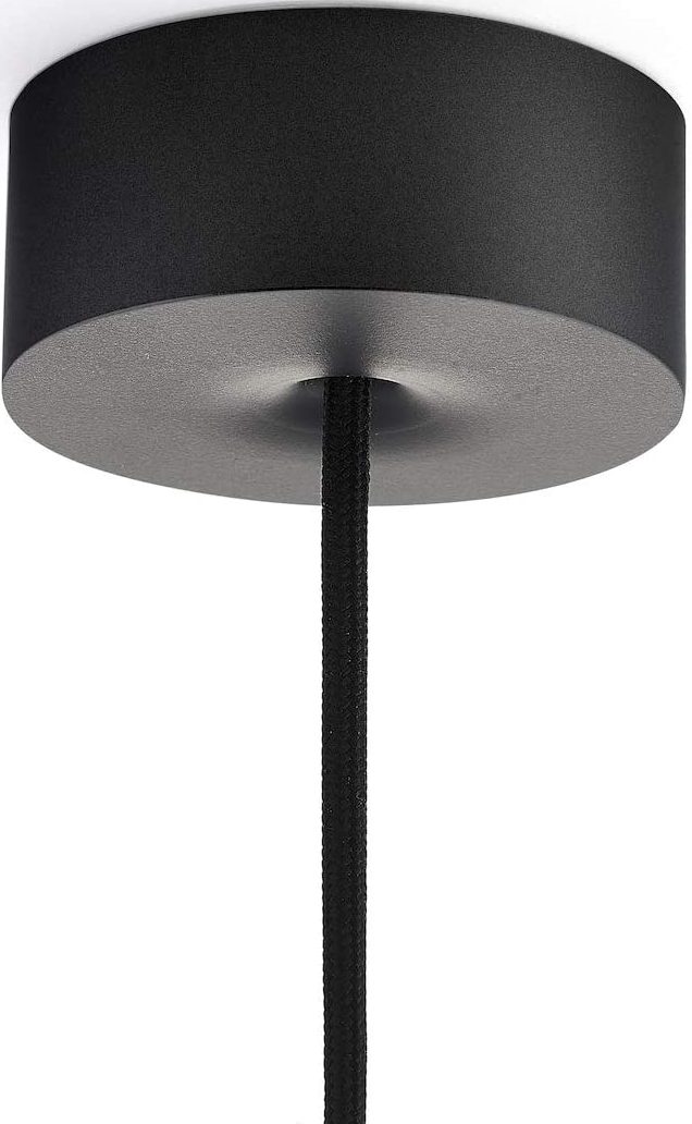 ROSETON NEGRO ROSETON PARA LÁMPARA DE TECHO