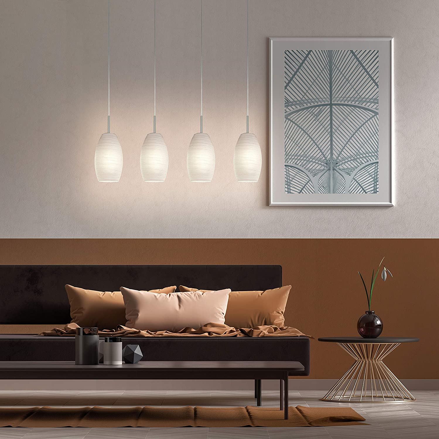 lámpara colgante eglo 4 luces lámpara colgante de diseño