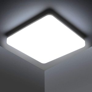 10er set LED cubas luces de techo húmedas espacio pasillos lámparas emisor industria
