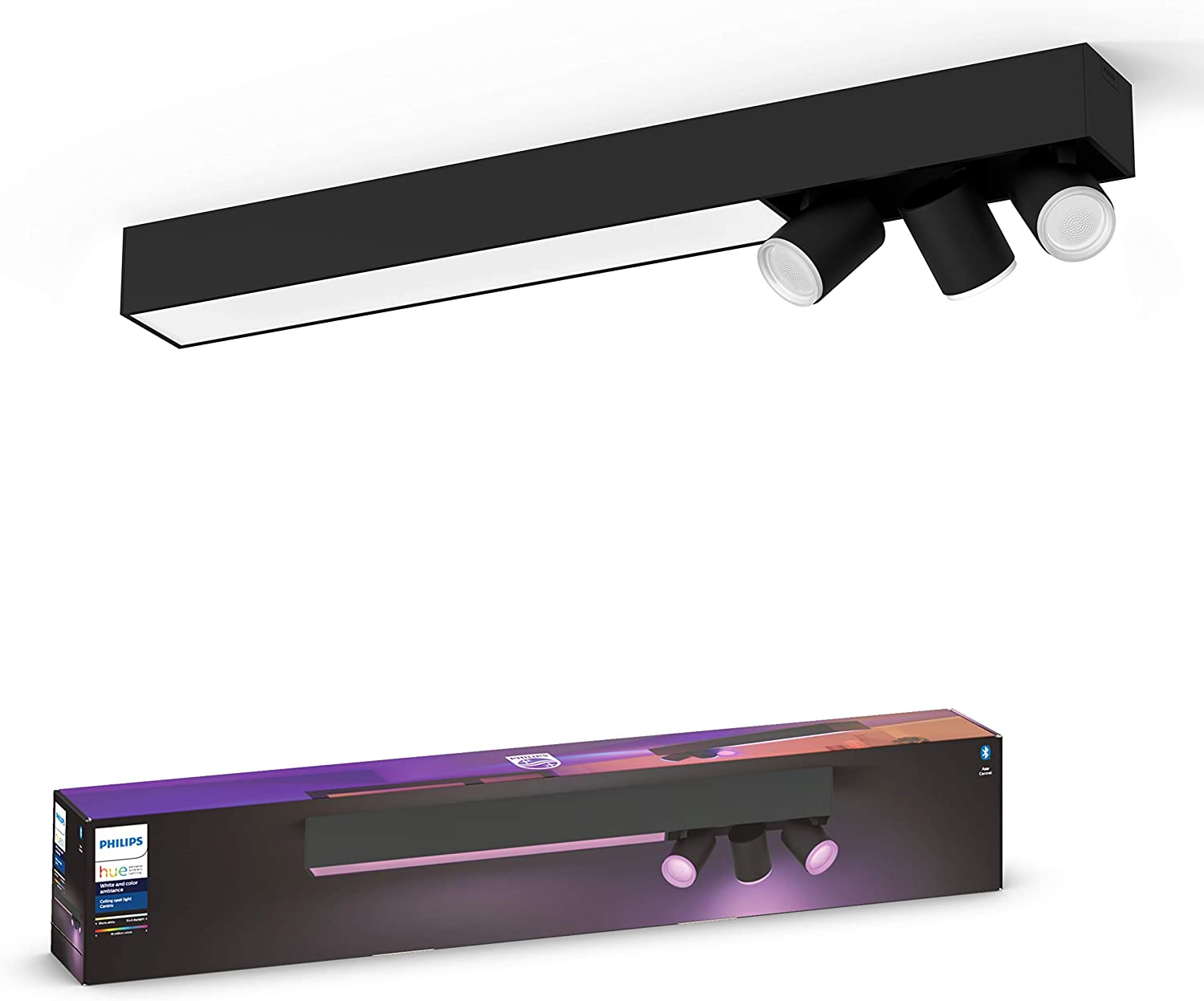 philips hue centris negra Lámpara Philips
