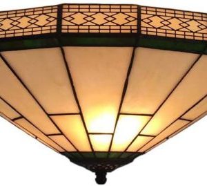 lámpara de techo tiffany